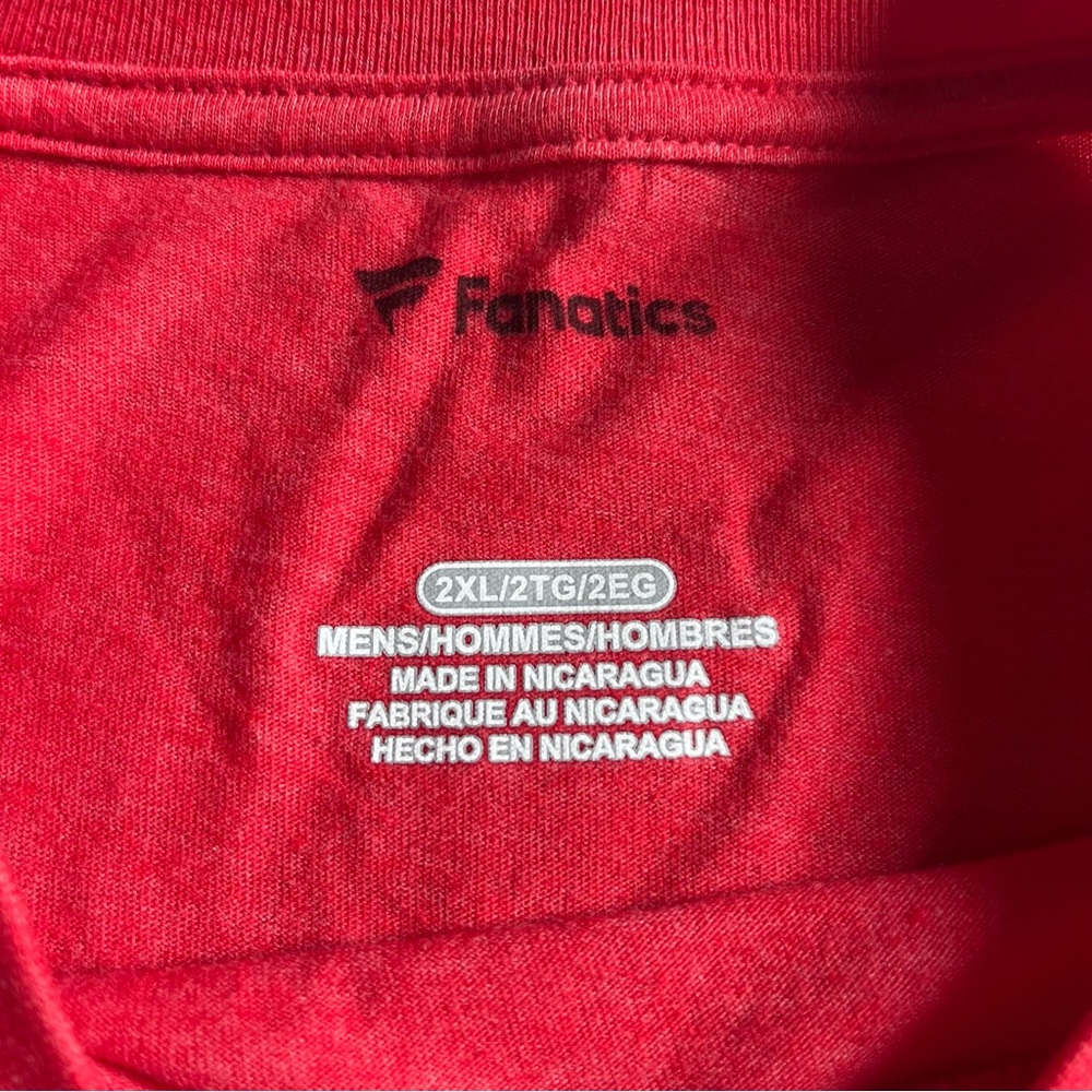 Men’s size 2XL Georgia bulldog red tshirt - Picture 2 of 4